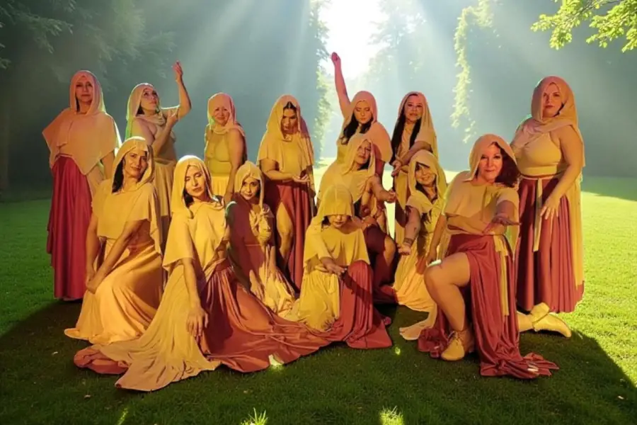 LEYENDAS EN DANZA. El grupo estará hoy en Teatro Puerto Libertad.