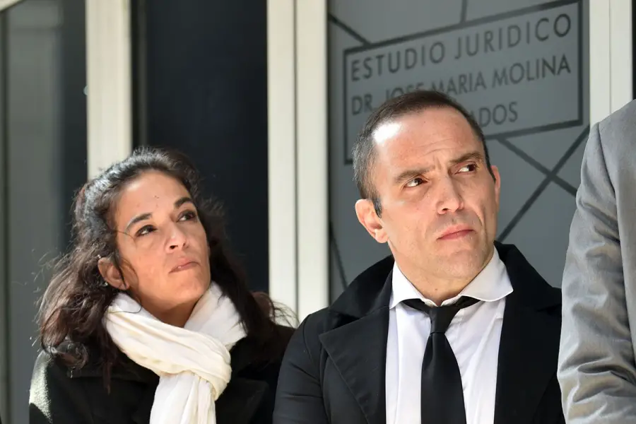 DUDAS. Natalia Liberman y Alfredo Socci el día que quedaron detenidos.