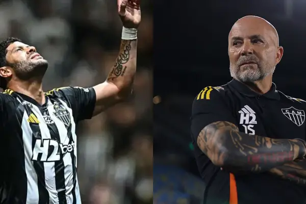 Es muy dificil jugar así: Hulk encendió la crisis en Atlético Mineiro con duras críticas a Jorge Sampaoli