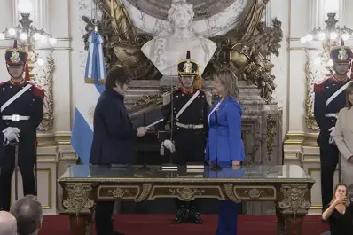 Así fue la asunción de Alejandra Monteoliva: Milei le tomó juramento a la nueva ministra de Seguridad en la Casa Rosada