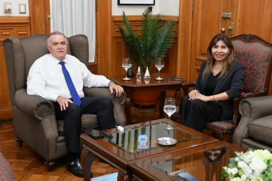 Jaldo se reunió con Sandra Mendoza.