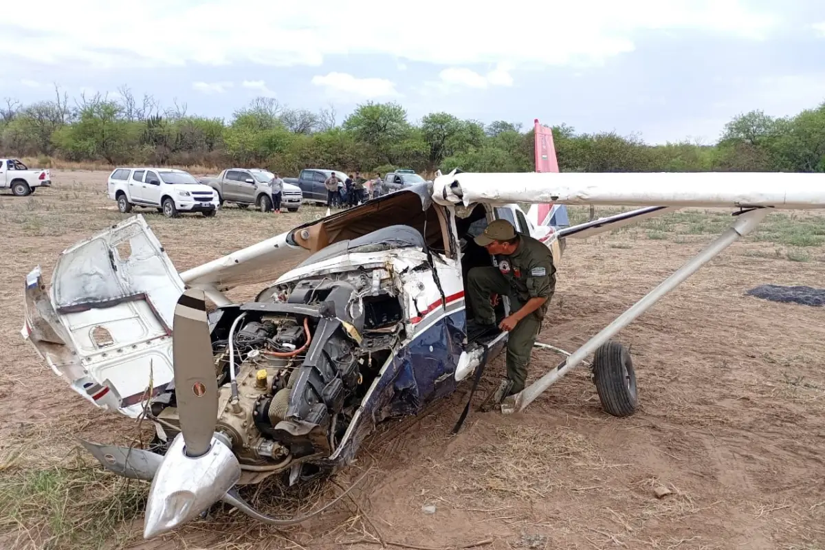 UNA SEÑAL. La caída de una avioneta con más de 300 kilos de cocaína en Rosario de la Frontera activó el plan.