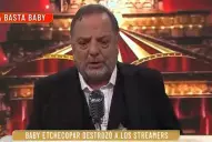 “No saben y no quieren aprender”: Baby Etchecopar sorprendió al apuntar contra los streamers