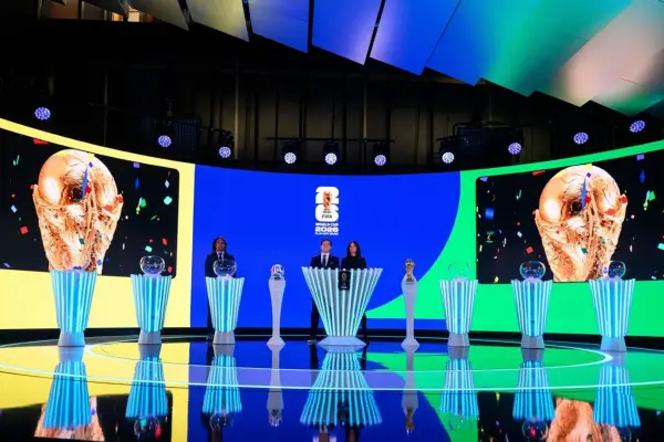 TODO PREPARADO PARA EL SORTEO. Mañana se conocerán los rivales de Argentina en la fase de grupos. 