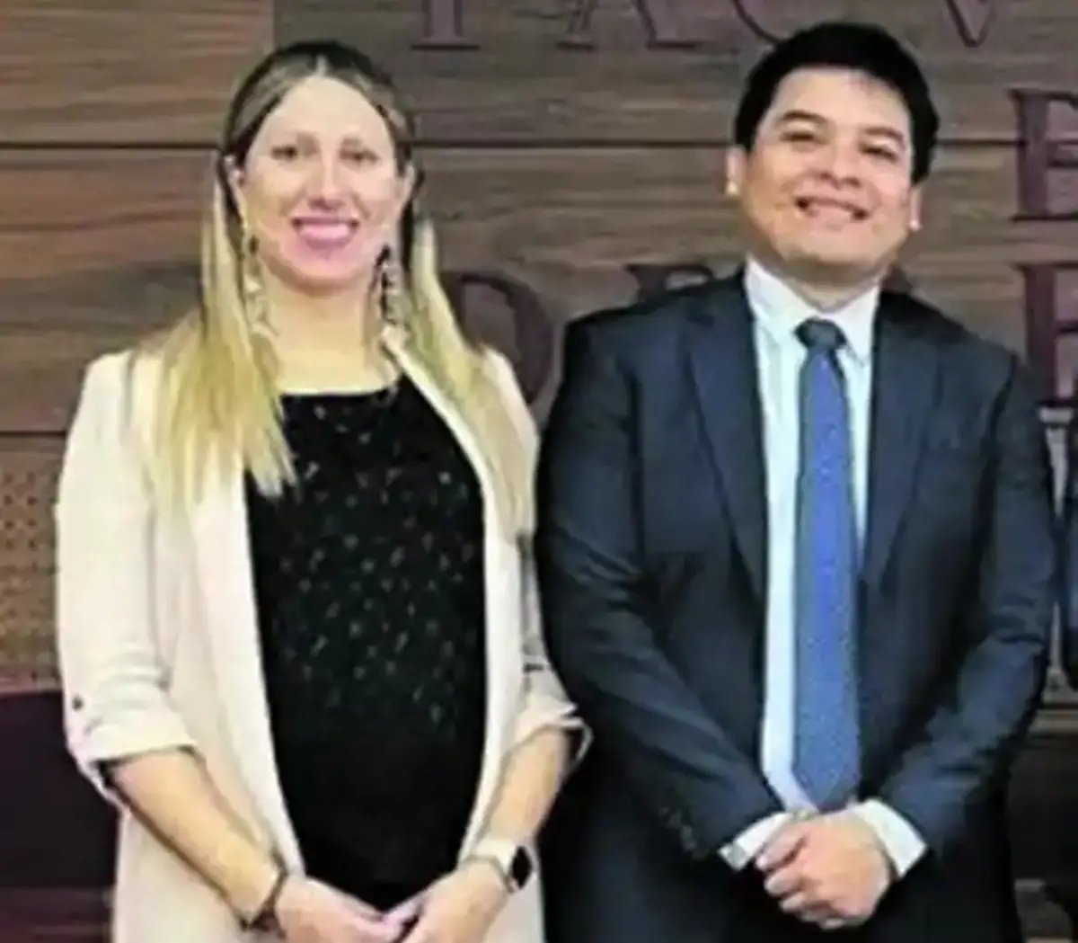 SOSPECHOSOS. Solana Casella y su esposo Luis Ontiveros. 