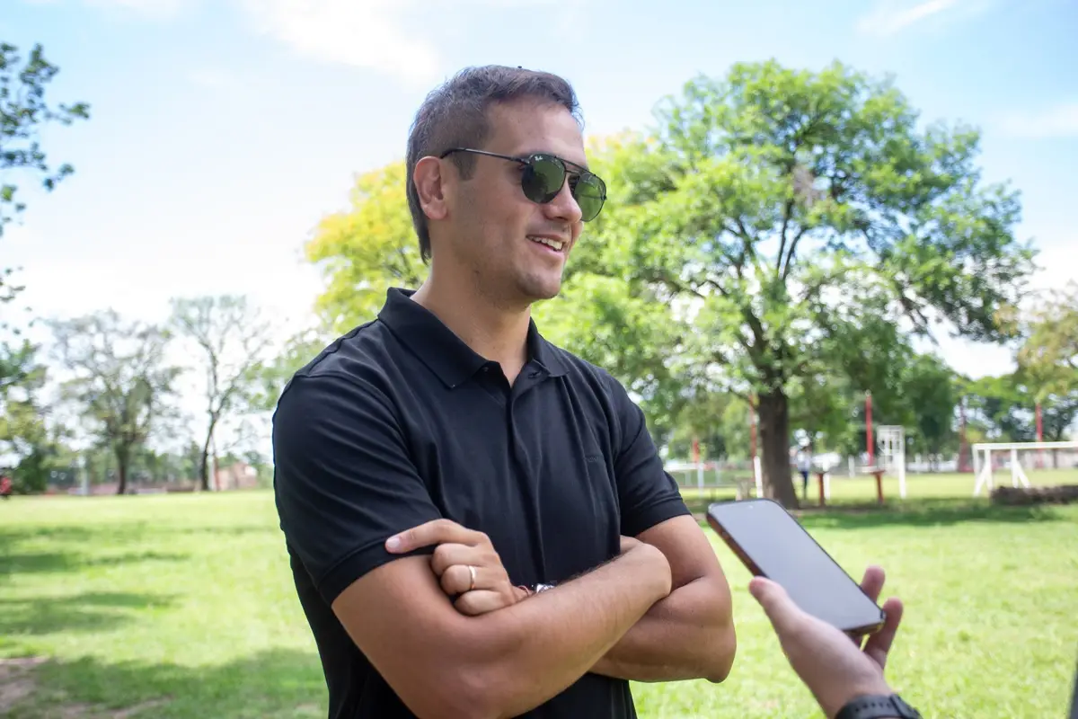 DIÁLOGO. Ponce de León describió como fue el encuentro con el plantel profesional.