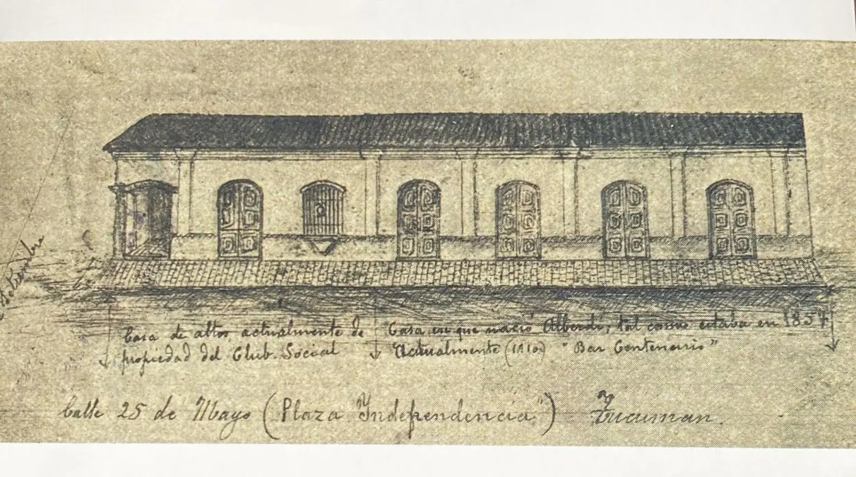 Recuerdos fotográficos: los constantes cambios de la casa donde nació Alberdi