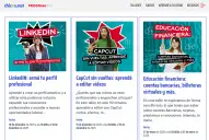 Inscribite a los talleres gratuitos que enseñan a usar LinkedIn y a editar con CapCut