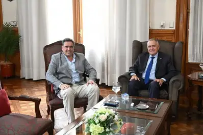 Jaldo recibió a Catalán, con la reforma electoral como eje central