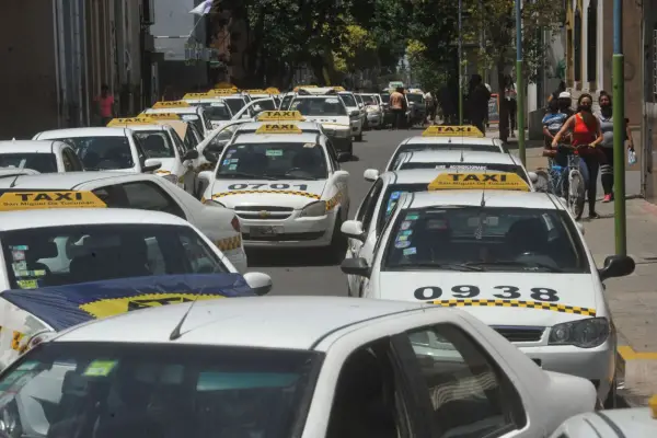 En San Miguel de Tucumán    hay cuatro veces más taxis de    lo que se recomienda