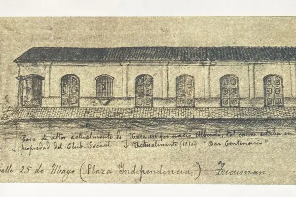 Recuerdos fotográficos: los constantes cambios de la casa donde nació Alberdi