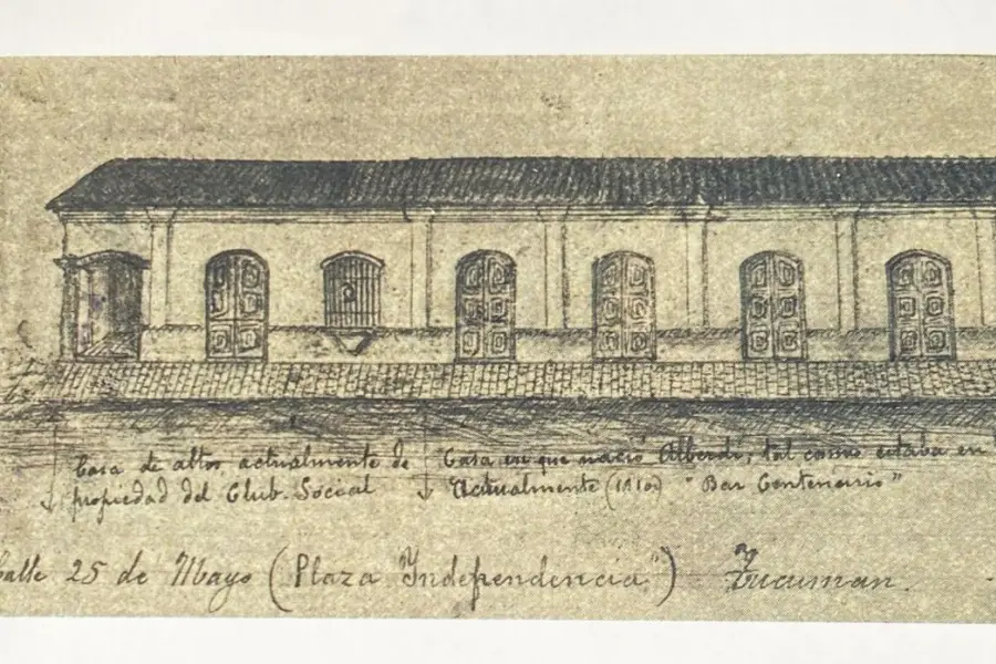 Recuerdos fotográficos: los constantes cambios de la casa donde nació Alberdi