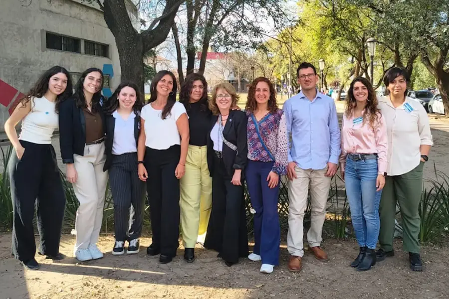 CIENTÍFICOS. Parte del equipo que desarrolló Labpsi, investigadores del CONICET y de la Facultad de Psicología de la Universidad Nacional de Mar del Plata