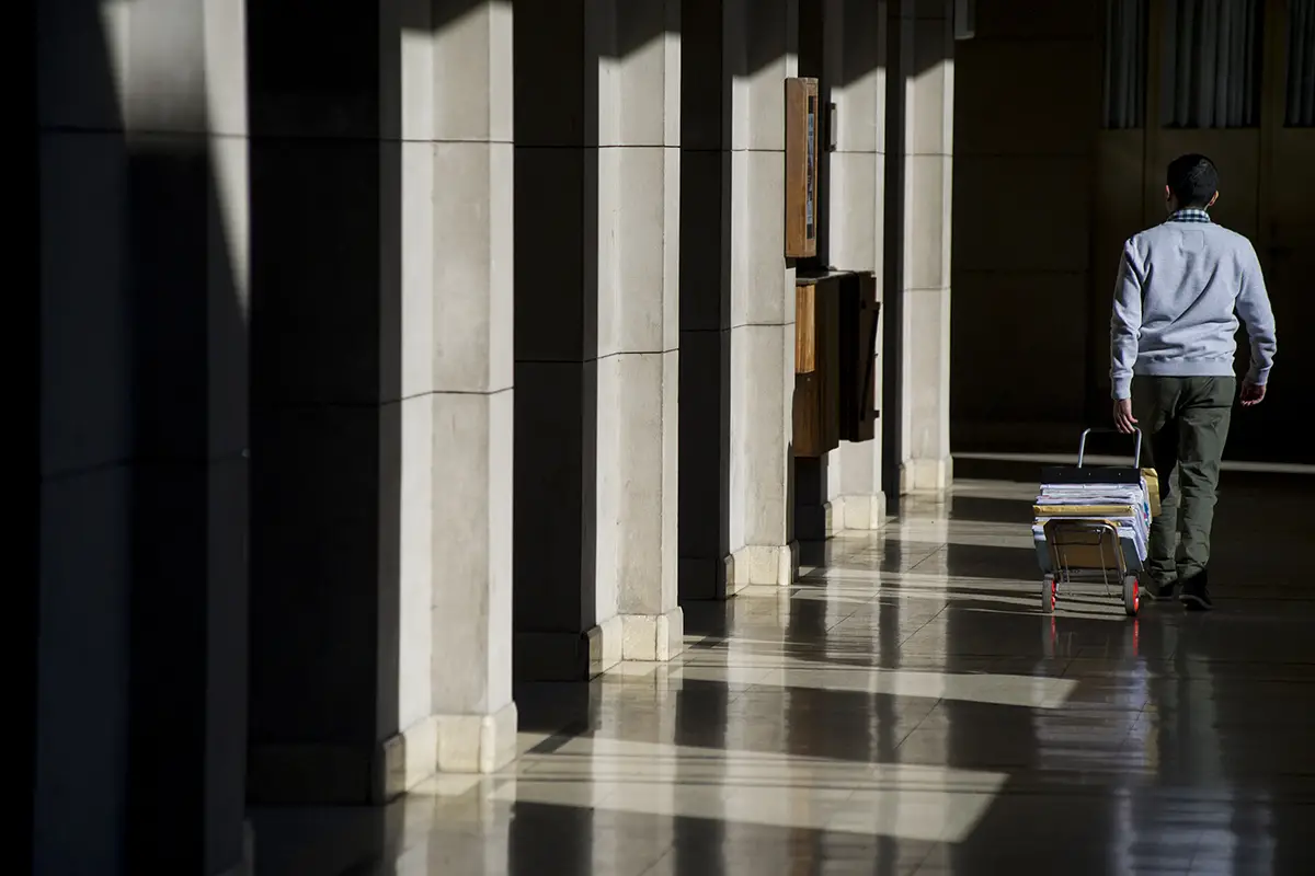 Pasillos de Tribunales. ARCHIVO