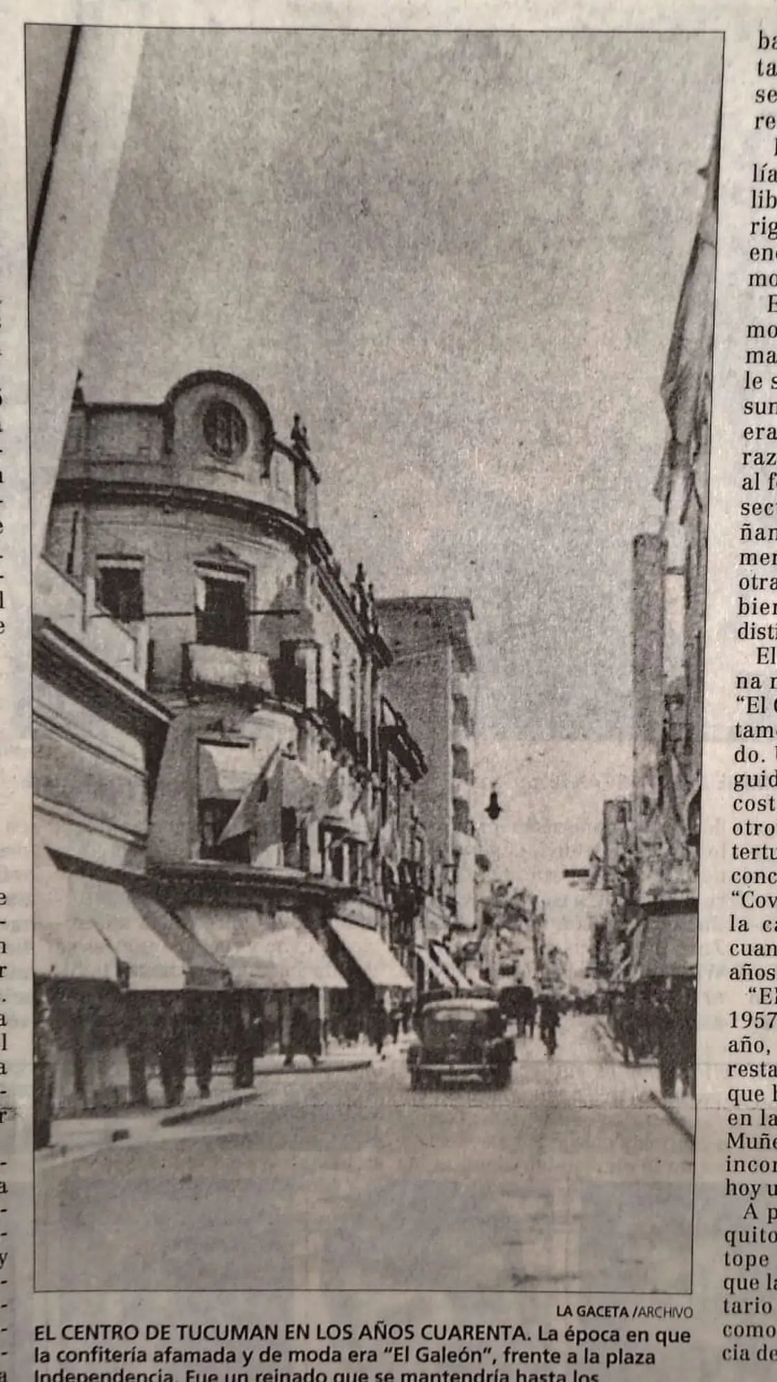 Recuerdos fotográficos: Años 40, copetines y bailes mañaneros en “El Galeón”