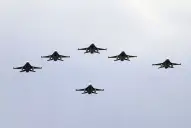 Con los F-16, Milei relanzó su doctrina de defensa y apuntó al kirchnerismo