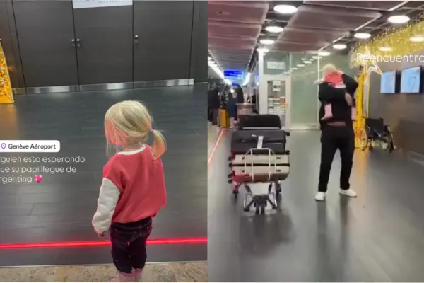 Un momento que conmovió los corazones: Maxi López se reencontró con su hija tras 47 días separados