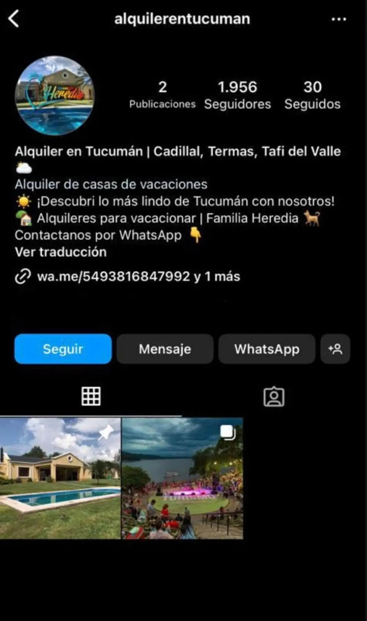 LAS ESTAFAS. Usaban la identidad de la víctima para ofrecer alquileres por redes sociales y engañar a interesados en las viviendas.