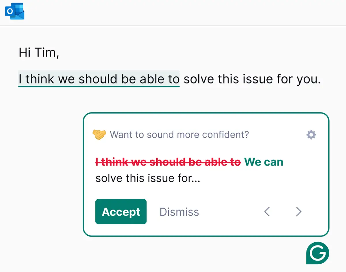 GRAMMARLY. Las plataformas permiten practicar pronunciación, escribir mejor y entrenar situaciones reales. / CAPTURA DE PANTALLA