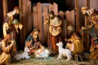 Qué significa cada imagen y elemento del pesebre navideño