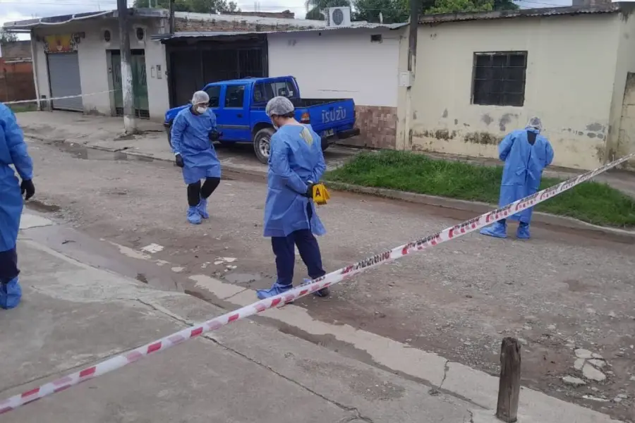 INTERVENCIÓN. El equipo científico de Investigaciones Fiscales realizó las pericias.