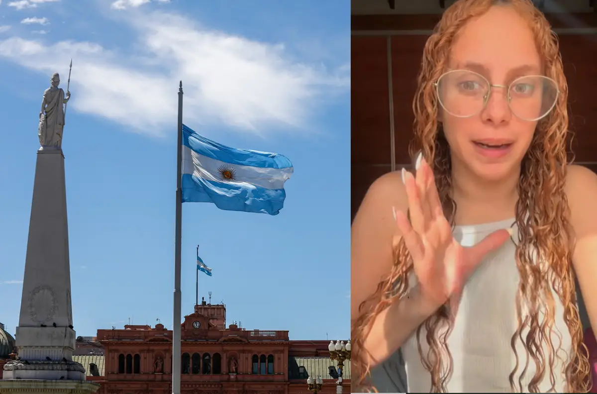 La venezolana María Rosas se sorprendió con una costumbre patriota de los argentinos.