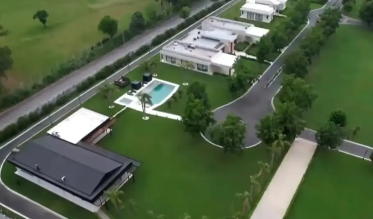 La mega quinta que es propiedad de la sociedad Real Central SRL 