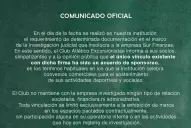 Allanamientos en el fútbol argentino: clubes se despegan de Sur Finanzas en medio del escándalo