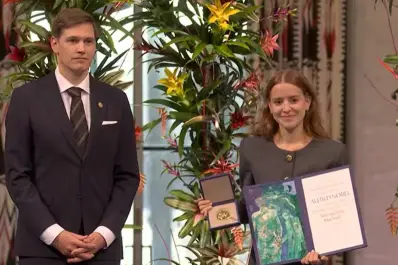 El Nobel de la Paz para María Corina Machado se entregó con una ovación y un mensaje: Maduro, renuncie