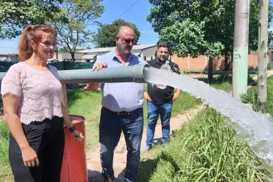 La SAT está perforando un nuevo pozo de agua potable para el barrio ATE