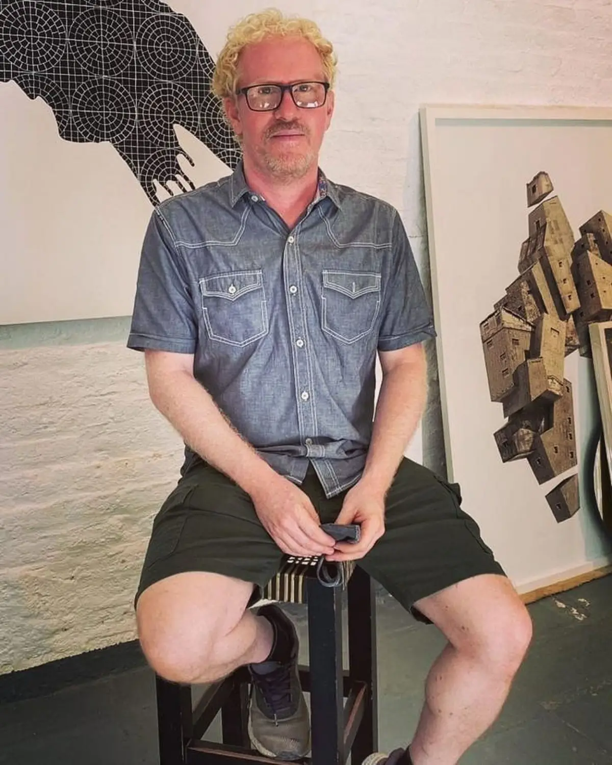 PROTAGONISTA. Guiot presenta una serie de obras nuevas, disímiles pero con sólidos hilos conductores.