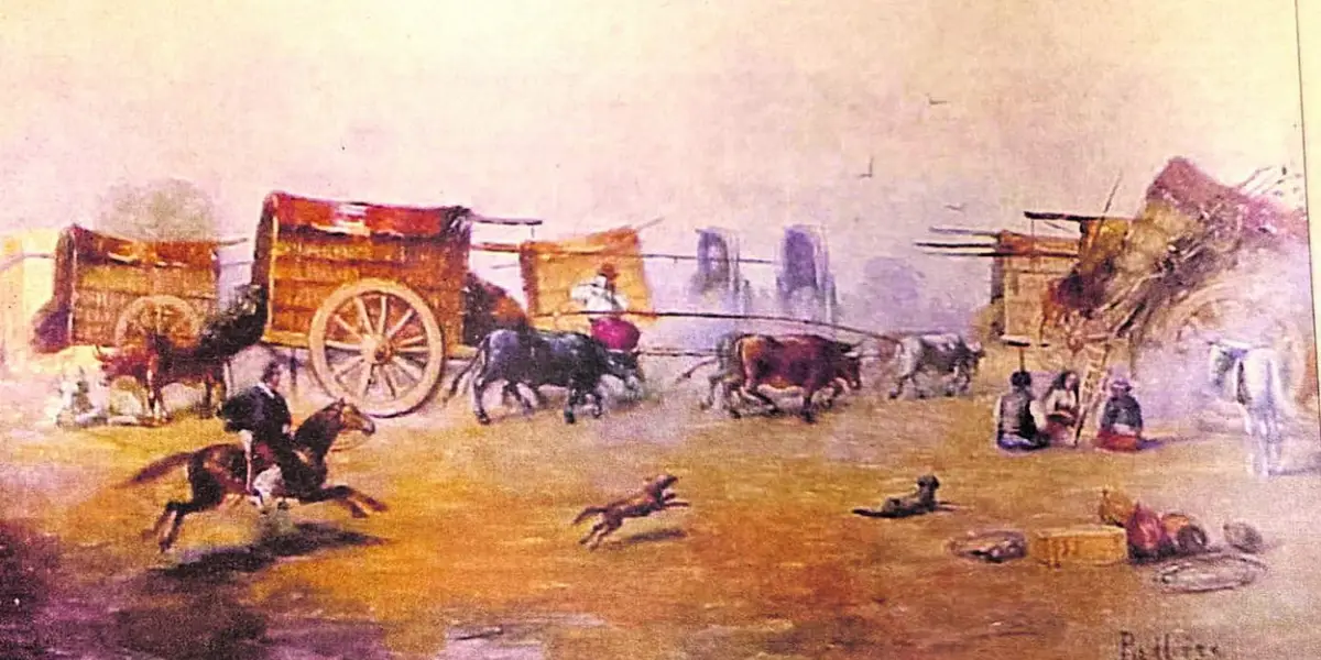 Recuerdos fotográficos: 1824. De Tucumán a Buenos Aires, dos meses de viaje en carreta