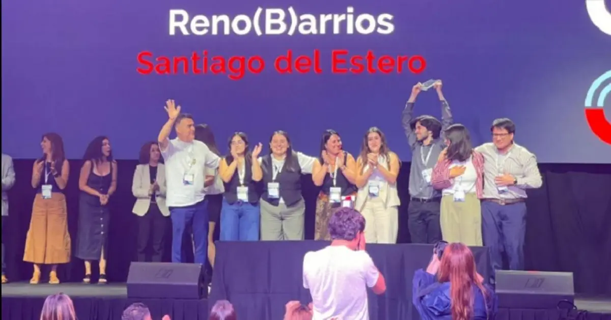 DISTINCIÓN FEDERAL. Reno(B)arrios representó a Santiago del Estero en el Ideatón Federal y quedó entre los proyectos destacados del país.