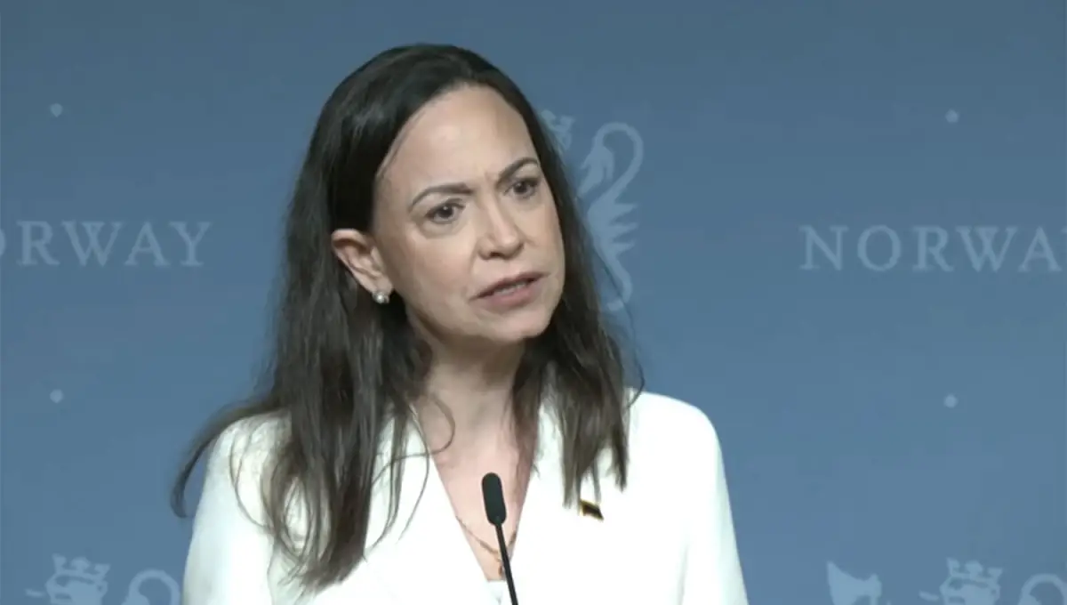 Entrega del Premio Nobel de la Paz: María Corina Machado reapareció después de un año en la clandestinidad