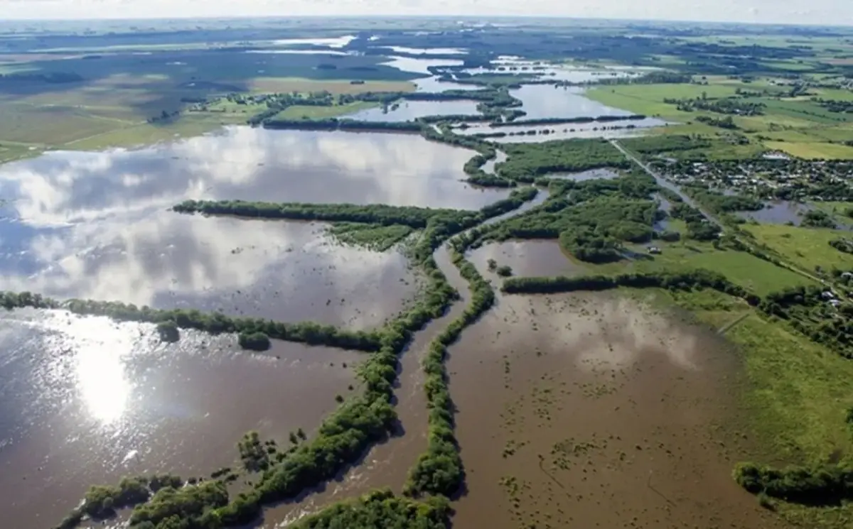 Inundaciones en Buenos Aires en noviembre. BAE NEGOCIOS 