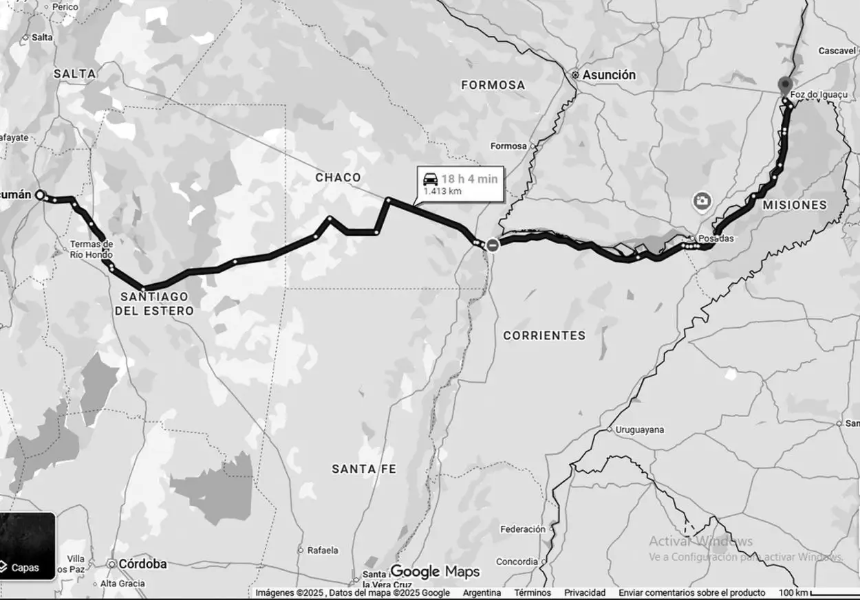 Un viaje largo que vale la pena: las claves para ir en auto desde Tucumán a Brasil