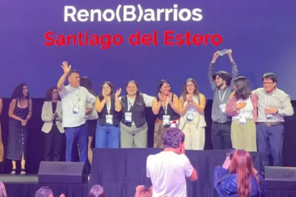 DISTINCIÓN FEDERAL. Reno(B)arrios representó a Santiago del Estero en el Ideatón Federal y quedó entre los proyectos destacados del país.