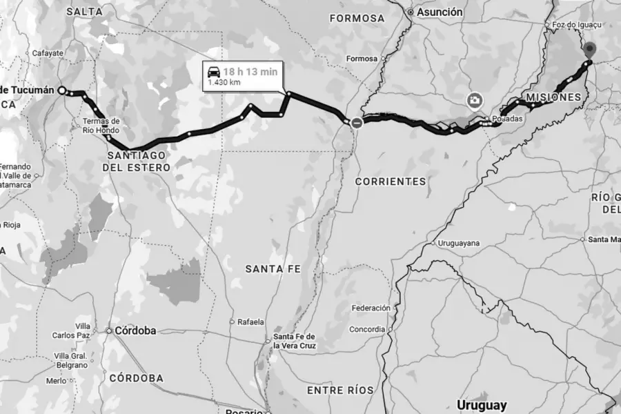 Un viaje largo que vale la pena: las claves para ir en auto desde Tucumán a Brasil