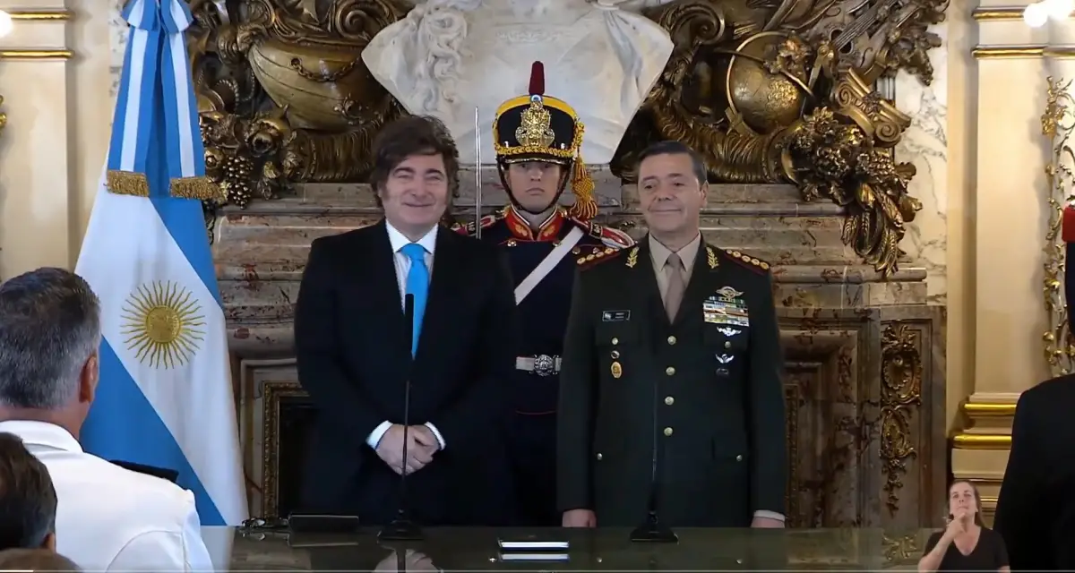 Acto en Casa Rosada. CAPTURA DE VIDEO