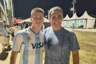 Dos hermanos tucumanos defendieron la camiseta argentina en la misma semana