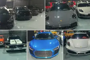 Escándalo en la AFA: la impresionante flota de autos de alta gama que la Justicia encontró y secuestró en la mansión asociada al “Chiqui” Tapia