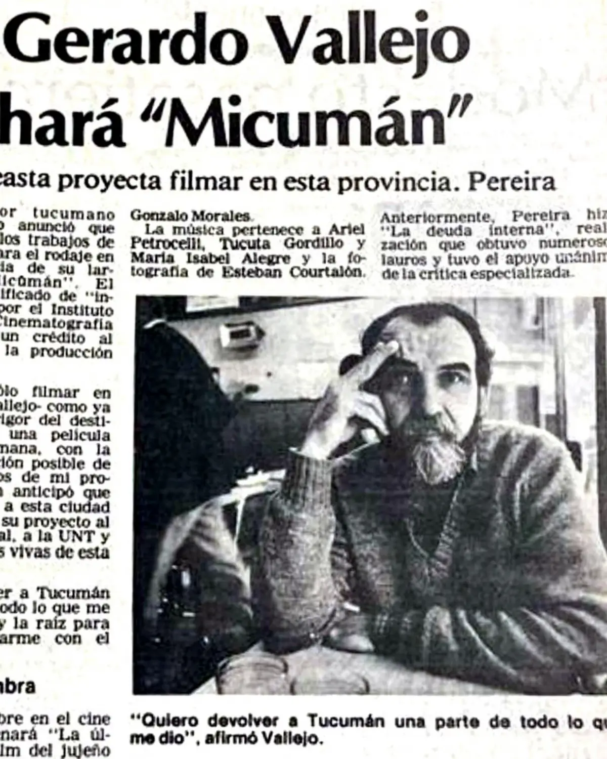 Recuerdos fotográficos: el hechizo de la palabra Tucumán