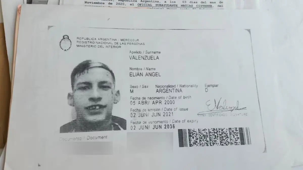 Hallaron el DNI de L-Gante en un allanamiento y analizan si fue usado por la banda de los caranchos top