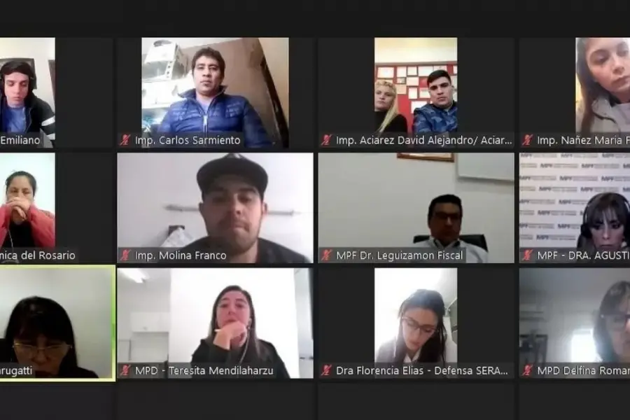 EJEMPLO. Parte de los cordobeses que recibieron penas condicionales.