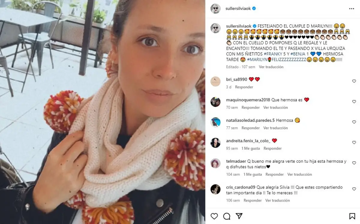 Así está hoy Marilyn, la hija de Silvia Süller: