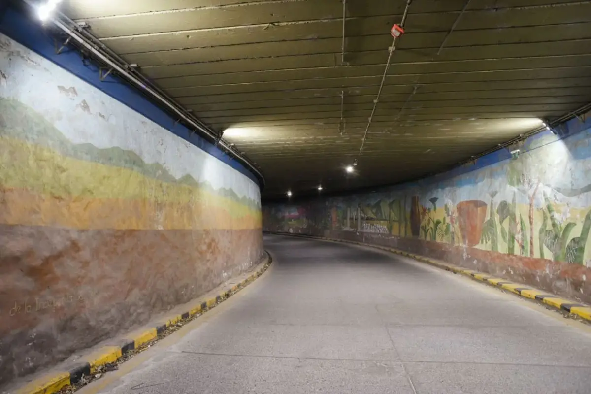 PRÓXIMA ETAPA. Los murales interiores del proyecto original serán cubiertos.