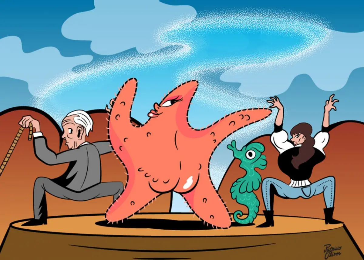 Al mal tiempo: cuando Borges fue a Punta Mogotes