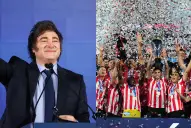 El sugerente mensaje de Javier Milei tras la victoria de Estudiantes ante Racing en la final del Clausura