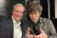 Javier Milei festejó el aplastante triunfo de José Antonio Kast en Chile