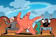 Al mal tiempo: cuando Borges fue a Punta Mogotes